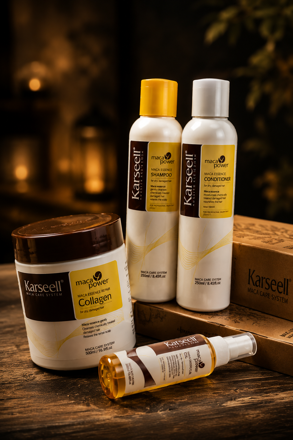 KARSEELL 4X1 – SET PROFESIONAL CAPILAR