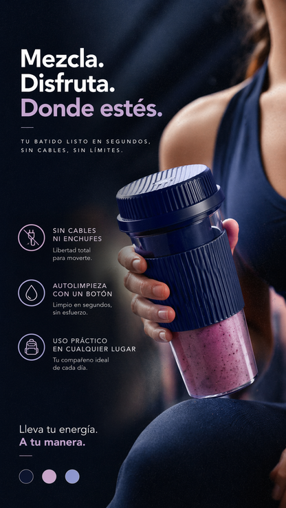 VASO LICUADORA PORTÁTIL BlendGo™