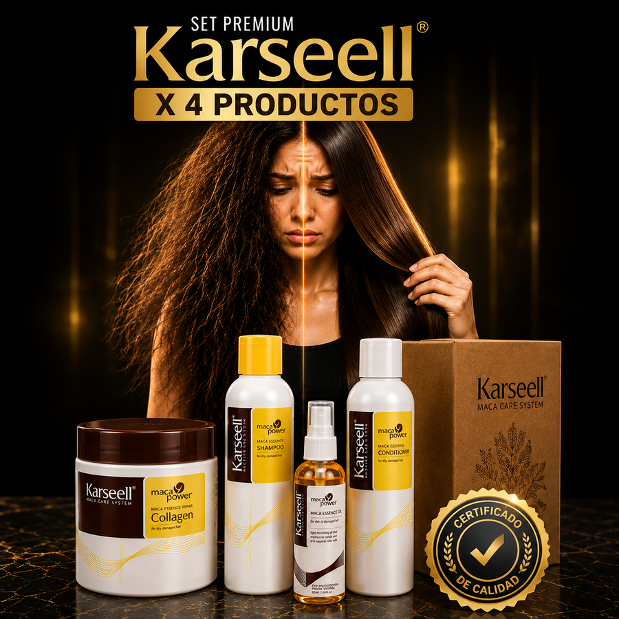 KARSEELL 4X1 – SET PROFESIONAL CAPILAR