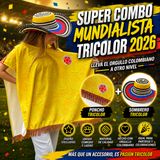 Combo Tricolor Pasión Colombia 2026 🇨🇴
